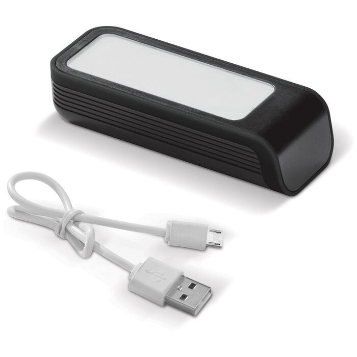 LT91273 light-up powerbank rood