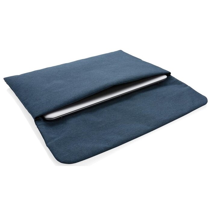 Magnetisch sluitende 15.6 laptop sleeve PVC-vrij