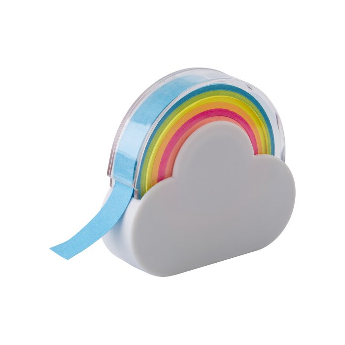 Memo tape houder wolk en regenboog