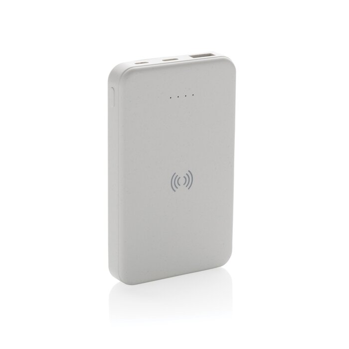 RCS gerecycled plastic 5W draadloze powerbank - 5.000 mAh