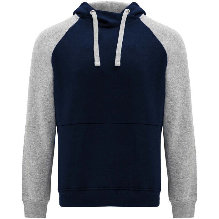 Badet unisex tweekleurige hoodie