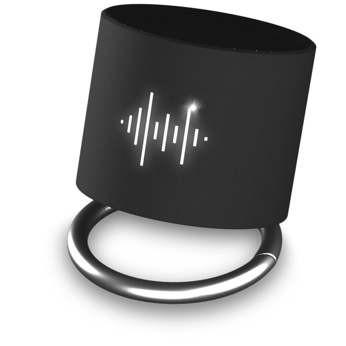 S26 speaker 3W voorzien van ring met oplichtend logo