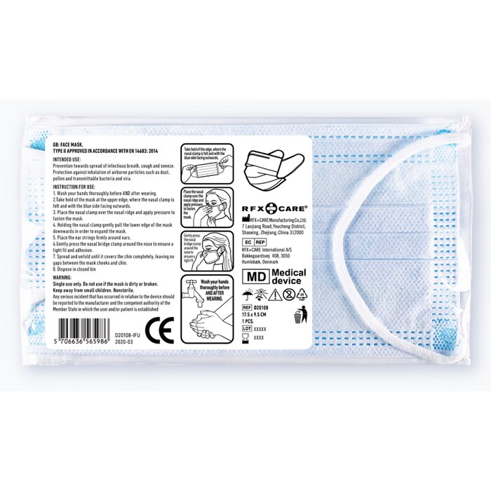 Surgical Mask RFX Care Europe