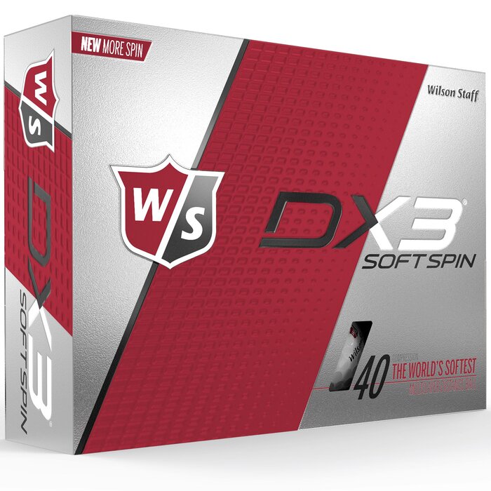Wilson DX3 Soft Spin golfbal bedrukken