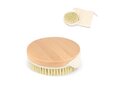 Brosse de bain en bambou