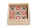 Set Tic Tac Toe dans une boîte en bois 2