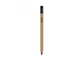 Crayon en bambou durable avec gomme