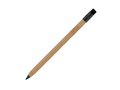 Crayon en bambou durable avec gomme