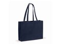 Recycled cotton bag with gusset 140g/m² 49x14x37cm 3