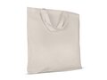 Sac bandoulière en coton OEKO-TEX® 140g/m² 38x42cm poignée courte