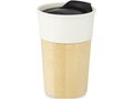 Tasse Pereira de 320 ml en porcelaine avec paroi extérieure en bambou 5