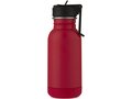 Bouteille de sport Lina 400 ml en acier inoxydable avec paille et boucle 8