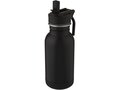 Bouteille de sport Lina 400 ml en acier inoxydable avec paille et boucle 1