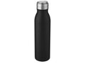 Bouteille de sport Harper 700 ml en acier inoxydable avec boucle métallique