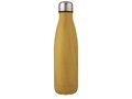 Bouteille isotherme Cove 500 ml en acier inoxydable imitation bois 3