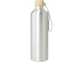 Bouteille d'eau Malpeza de 1 000 ml en aluminium recyclé certifié RCS 2