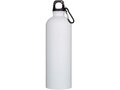 Bouteille d’eau Oregon de 750 ml en acier inoxydable à simple paroi certifiée RCS, recyclé mat avec mousqueton 2