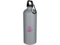 Bouteille d’eau Oregon de 750 ml en acier inoxydable à simple paroi certifiée RCS, recyclé mat avec mousqueton 9