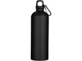 Bouteille d’eau Oregon de 750 ml en acier inoxydable à simple paroi certifiée RCS, recyclé mat avec mousqueton 14