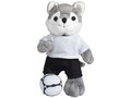 Loup en peluche Dribble 1