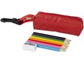 Trousse avec crayons de couleur 8