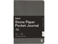 Journal de poche Karst® A6 en papier de pierre et à couverture souple - Vierge 12