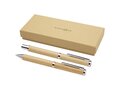 Coffret cadeau stylo bille et stylo roller Apolys en bambou