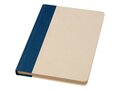 Carnet à couverture rigide A5 en plastique à base de canne à sucre Liliana