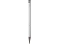 Stylo bille en aluminium recyclé Moneta (encre bleue) 4