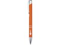 Stylo bille en aluminium recyclé Moneta (encre bleue) 17