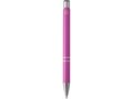 Stylo bille en aluminium recyclé Moneta (encre bleue) 24