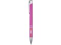 Stylo bille en aluminium recyclé Moneta (encre bleue) 23