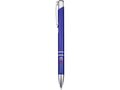 Stylo bille en aluminium recyclé Moneta (encre bleue) 28