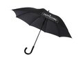 Parapluie Fontana de 23" à ouverture automatique avec aspect carbone et poignée courbe 1