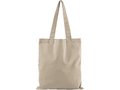 Sac shopping coton 140 g/m² avec doublure argentée Aylin 3