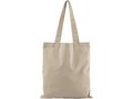 Sac shopping coton 140 g/m² avec doublure argentée Aylin 3