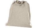 Sac à dos en coton recyclé 150 g/m² Pheebs avec cordon de serrage 5