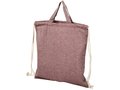Sac à dos en coton recyclé 150 g/m² Pheebs avec cordon de serrage 21