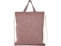 Sac à dos en coton recyclé 150 g/m² Pheebs avec cordon de serrage 22