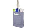 Sac shopping Pheebs en coton recyclé 150 g/m² de 9 l avec poche avant 20