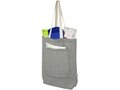 Sac shopping Pheebs en coton recyclé 150 g/m² de 9 l avec poche avant 28