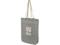 Sac shopping Pheebs en coton recyclé 150 g/m² de 9 l avec poche avant 25