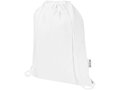 Sac de 5 L avec cordon Oregon Blend en coton recyclé 140 g/m² certifié GRS