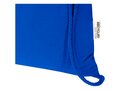 Sac de 5 L avec cordon Oregon Blend en coton recyclé 140 g/m² certifié GRS 14