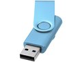 Clé USB rotative métallique 8