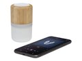Haut-parleur Bluetooth® Aurea en bambou avec lumière 7