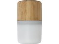 Haut-parleur Bluetooth® Aurea en bambou avec lumière 4