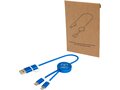 Câble 5 en 1 Alasia en aluminium et plastique recyclés de 30 cm pour la synchronisation des données et la charge rapide de 27 W 9