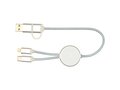 Câble 5 en 1 Alasia en aluminium et plastique recyclés de 30 cm pour la synchronisation des données et la charge rapide de 27 W 19