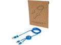 Câble 5 en 1 Alasia en aluminium et plastique recyclés de 150 cm pour la synchronisation des données et la charge rapide de 27 W 8
